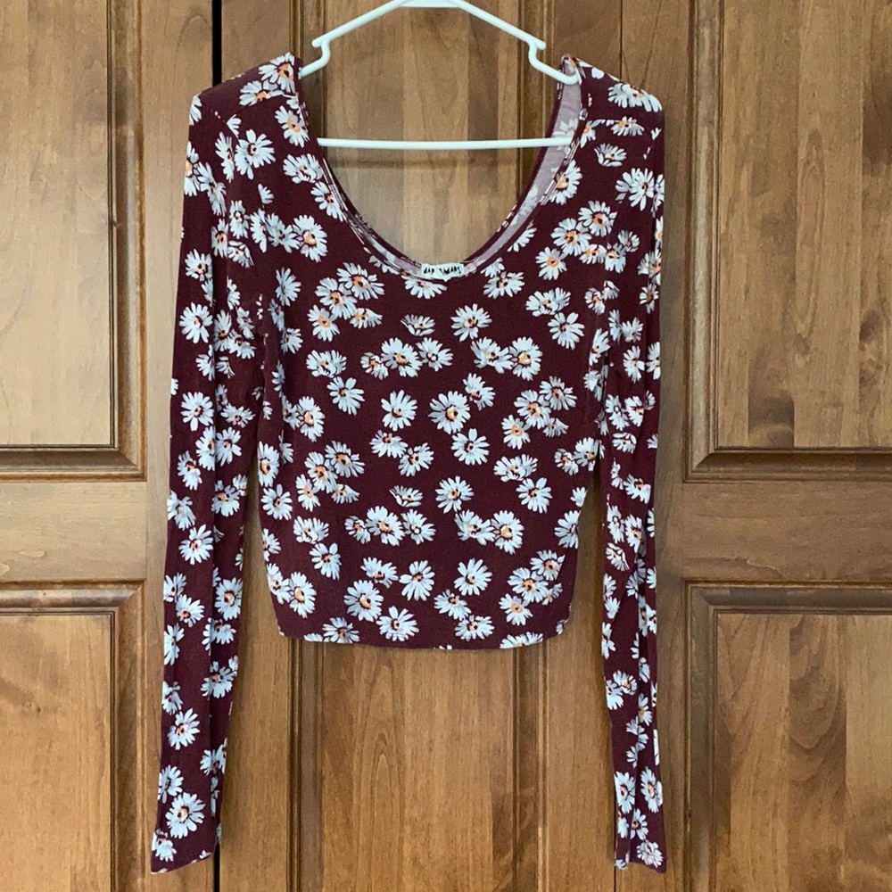 Floral Long-Sleeved Tee
